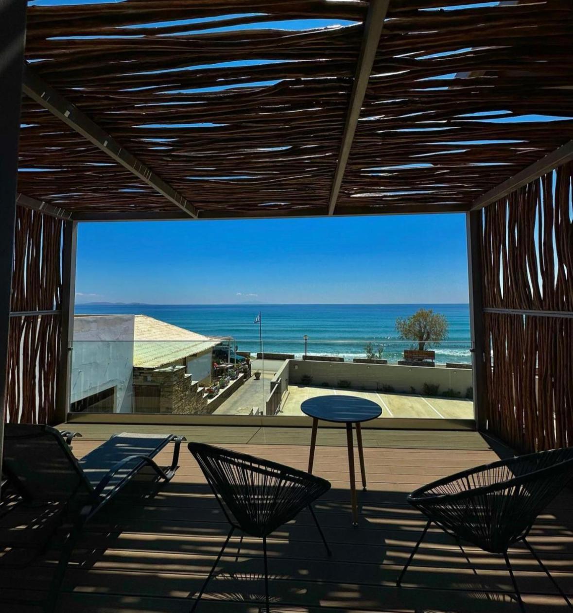 Апартаменты Seaside Tinos Киония Экстерьер фото